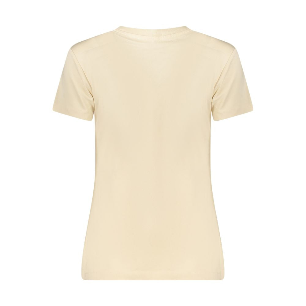 Calvin Klein Beige Cotton Tops & T-Shirt