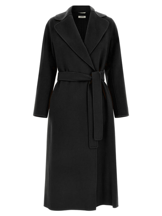'S Max Mara black wool coat — Women Wear 02, The Buyer