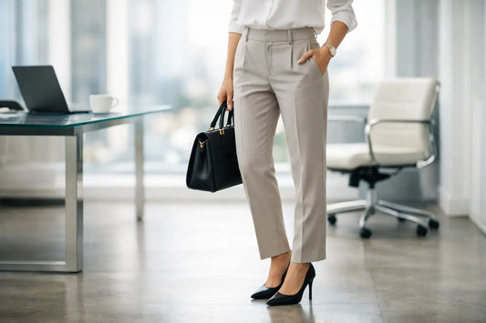 Women's Designer Trousers for Work That Deliver