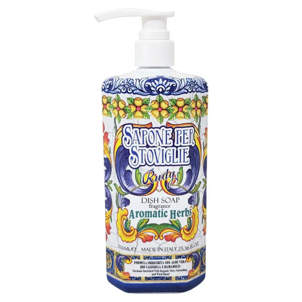 Rudy Profumi Kitchen Dish Soap Aromatic Herbs - ClickThatClicks 