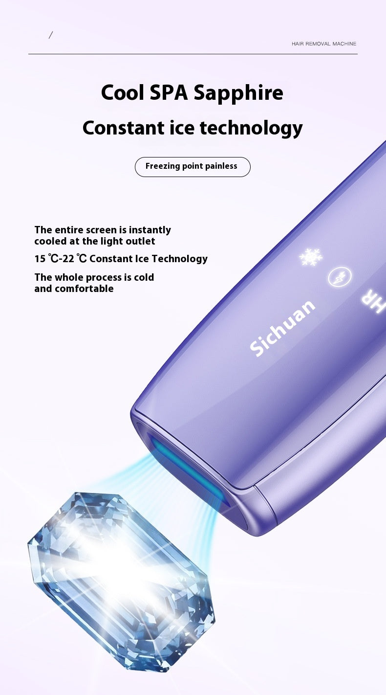 Laser Freezing Hair Removal Device
