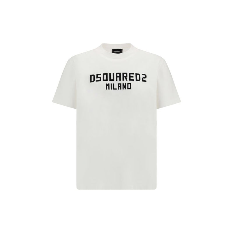 Dsquared² White Cotton T-Shirt