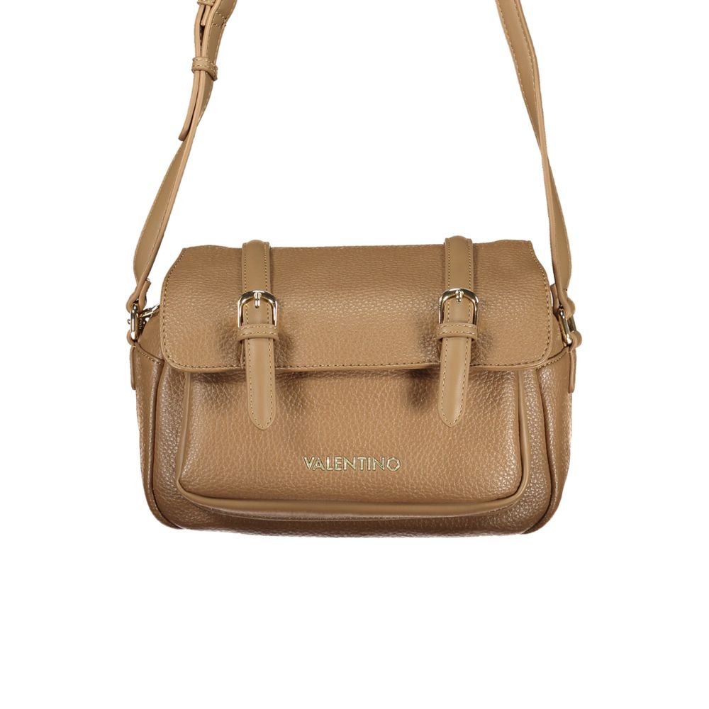 Mario Valentino Marrone Poliuretano Women Shoulder Bag - ClickThatClicks 