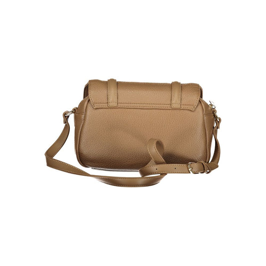 Mario Valentino Marrone Poliuretano Women Shoulder Bag - ClickThatClicks 