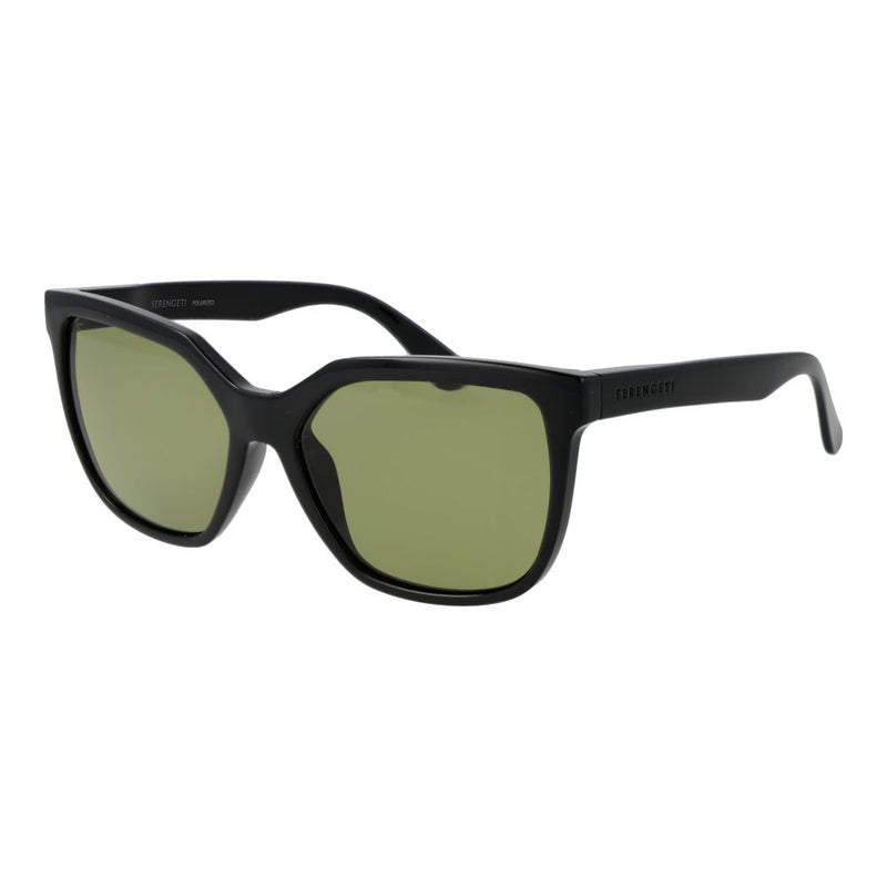 Serengeti Black Plastic Sunglasses