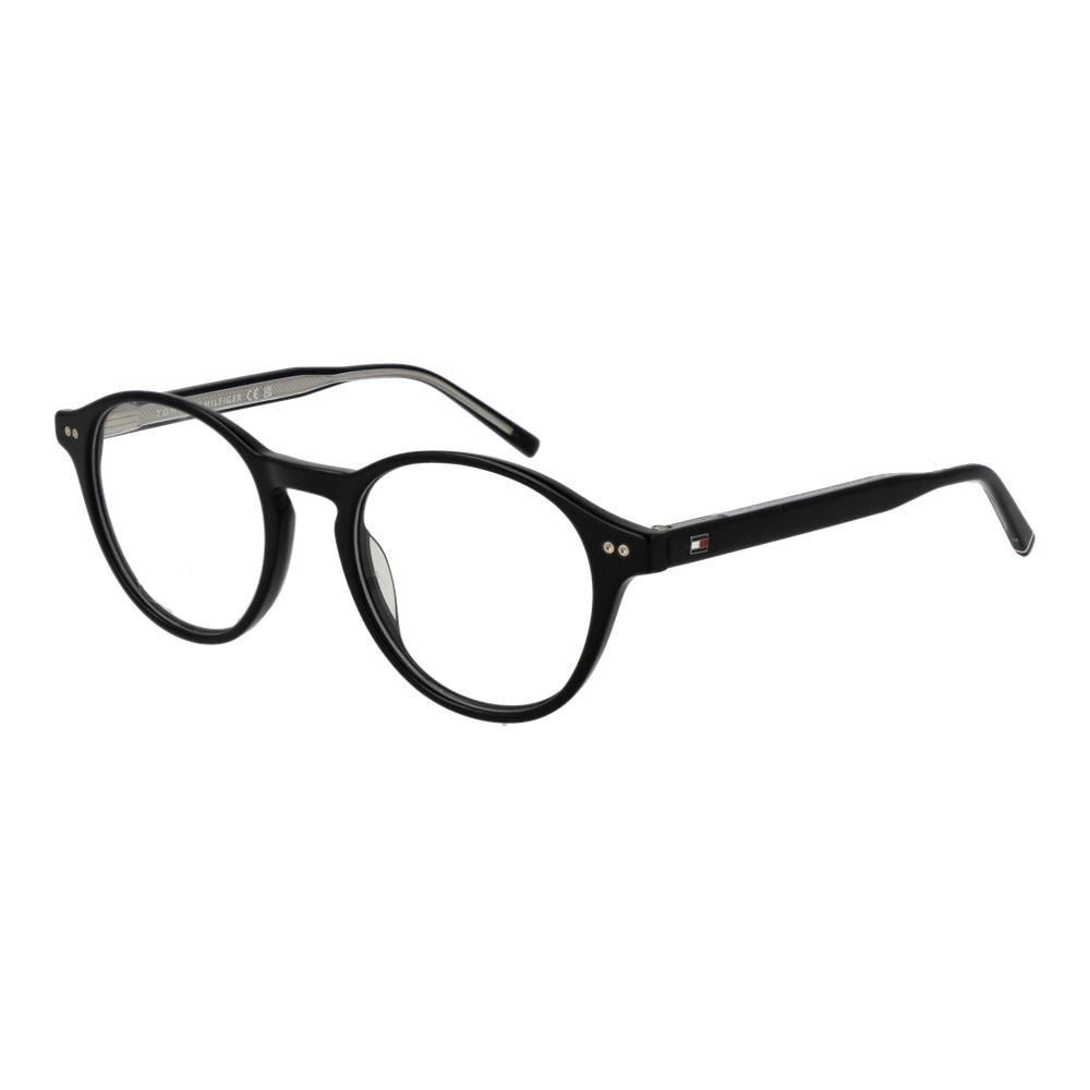 Tommy Hilfiger Black Acetate Glasses (Frames) - ClickThatClicks 