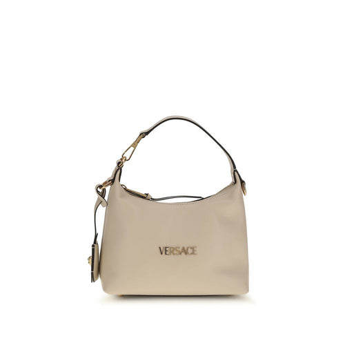 Versace Beige Calf Leather Bos Taurus Handbag - ClickThatClicks 
