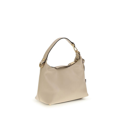 Versace Beige Calf Leather Bos Taurus Handbag - ClickThatClicks 