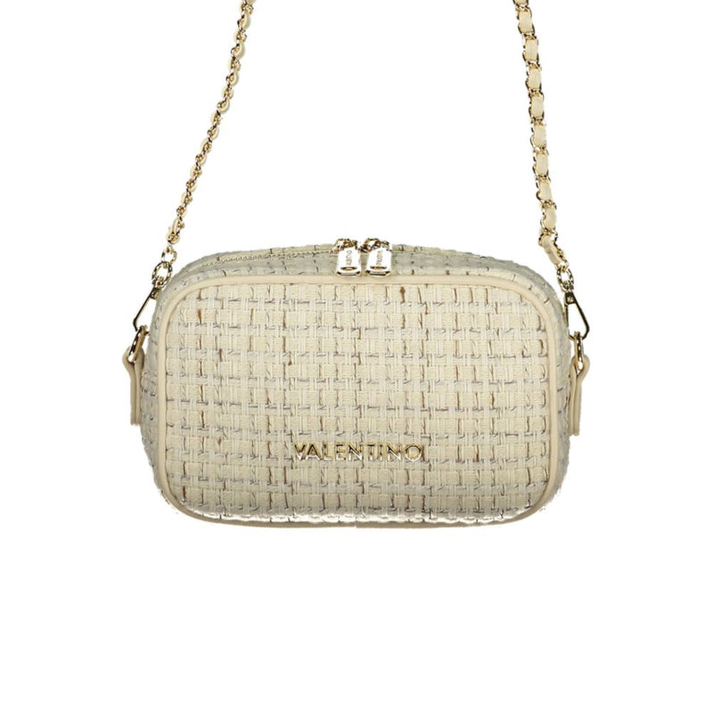 Mario Valentino White Polyester Women Handbag - ClickThatClicks 