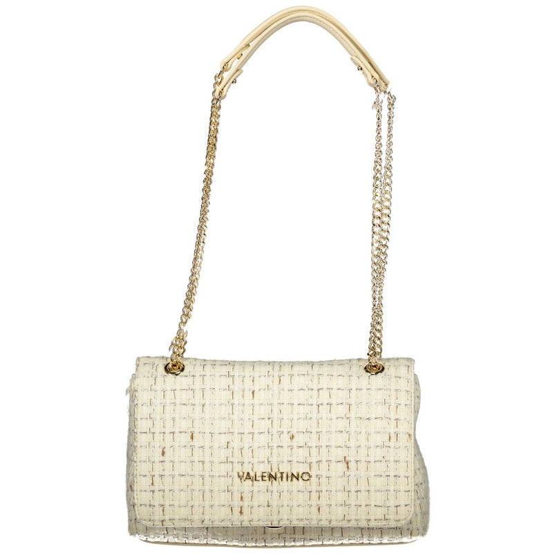 Mario Valentino Bianco Polyurethane Women Shoulder Bag - ClickThatClicks 