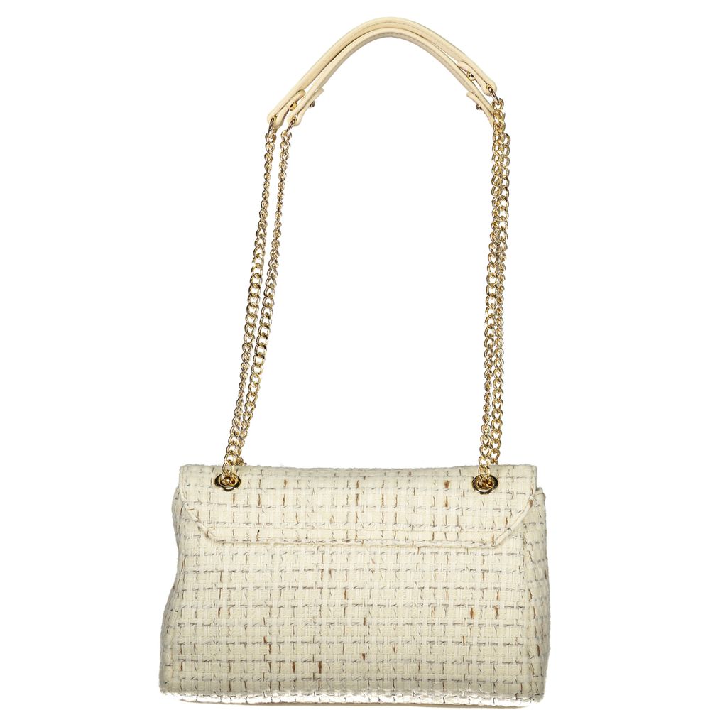 Mario Valentino Bianco Polyurethane Women Shoulder Bag - ClickThatClicks 