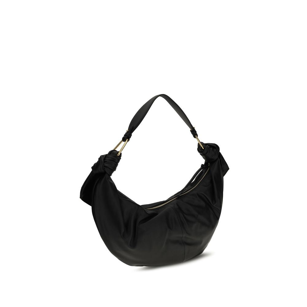 Coccinelle Black Calf Leather Bos Taurus Shoulder Bag - ClickThatClicks 