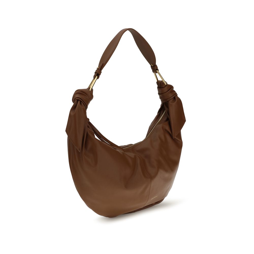 Coccinelle Brown Calf Leather Bos Taurus Shoulder Bag - ClickThatClicks 