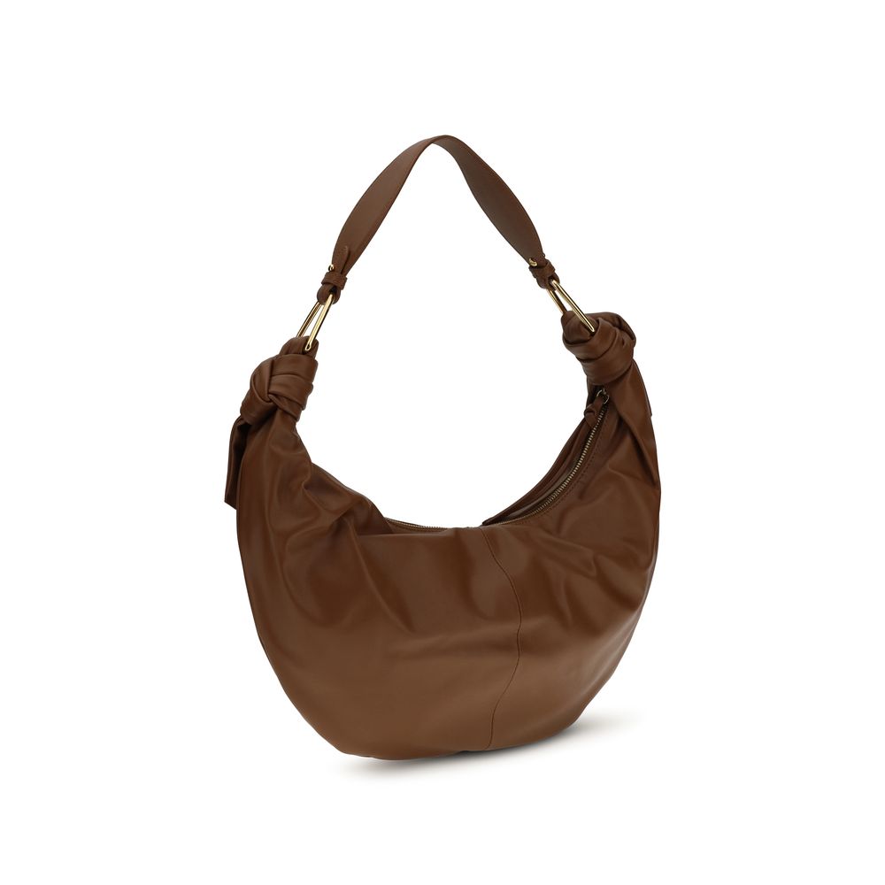 Coccinelle Brown Calf Leather Bos Taurus Shoulder Bag - ClickThatClicks 
