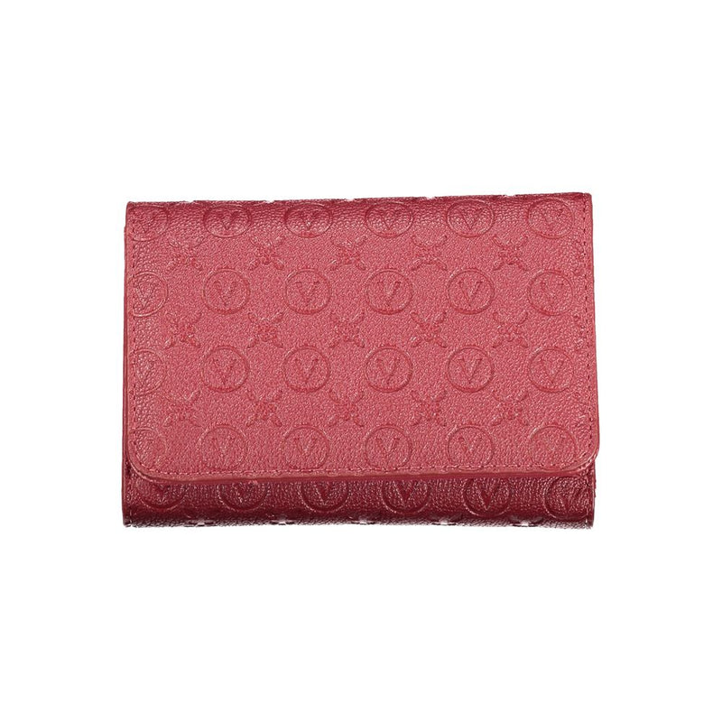 Mario Valentino Rosso Polyurethane Women Wallet