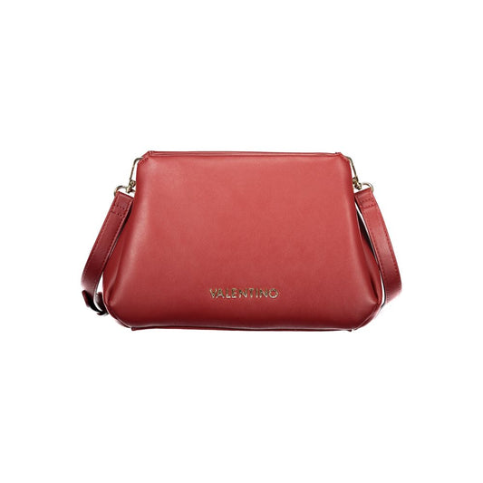 Mario Valentino Rosso Polyurethane Women Handbag - ClickThatClicks 