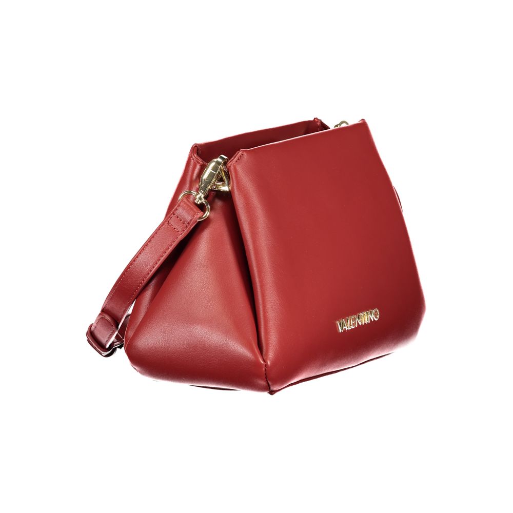 Mario Valentino Rosso Polyurethane Women Handbag - ClickThatClicks 