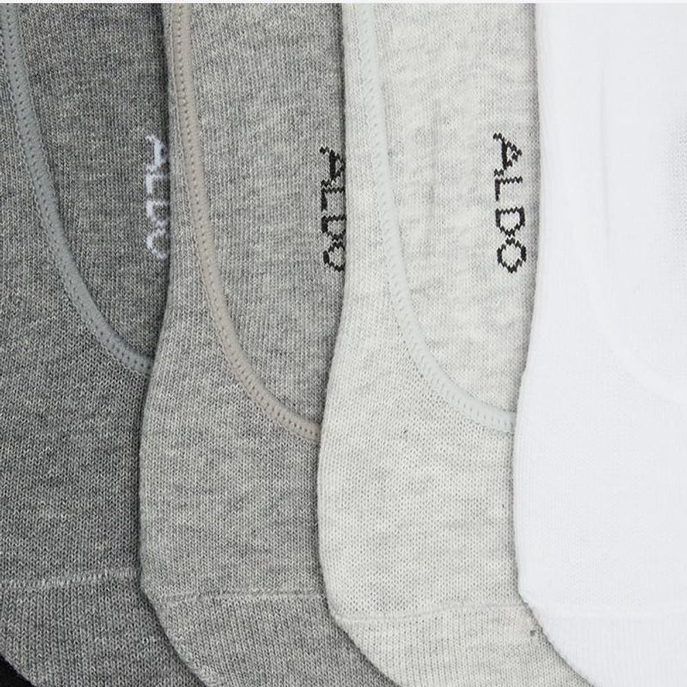 ALDO Gray Cotton Socks - ClickThatClicks 