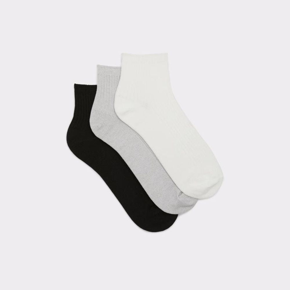 ALDO White Polyester Socks