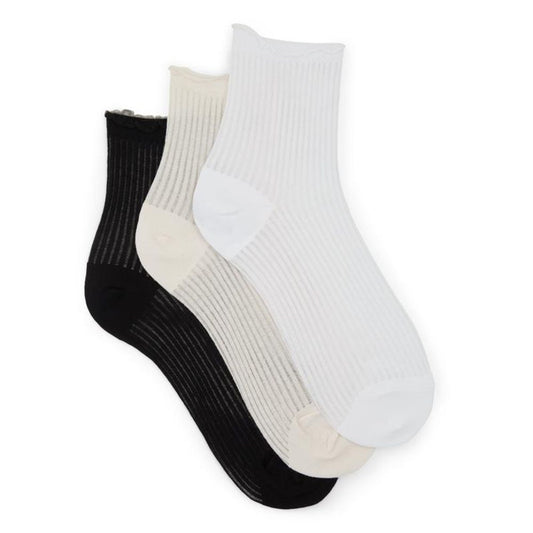 ALDO White Cotton Socks - ClickThatClicks 