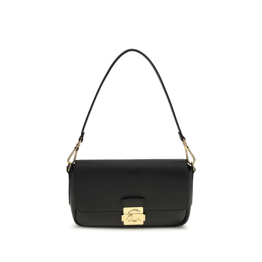 Coccinelle Black Calf Leather Bos Taurus Shoulder Bag - ClickThatClicks 