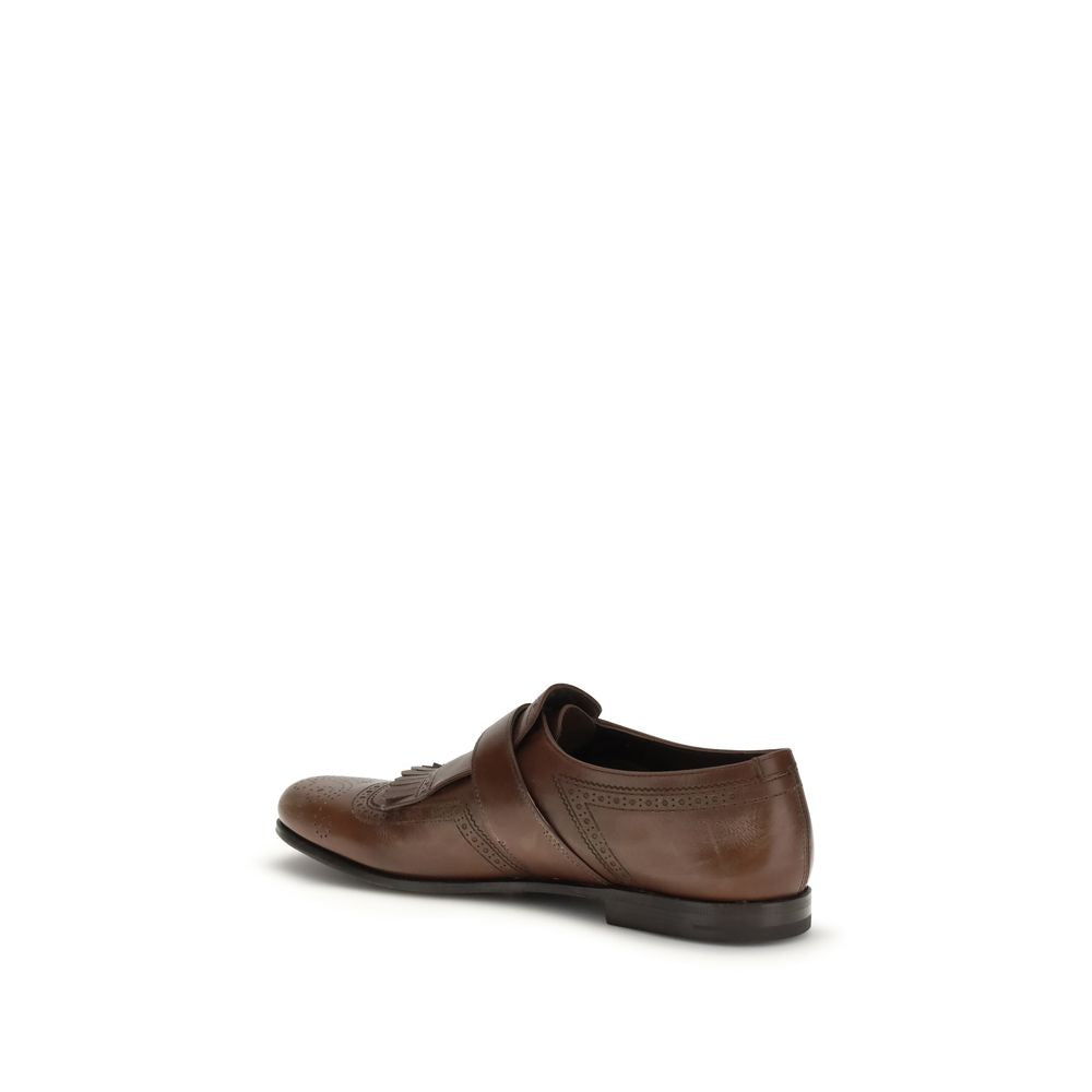 Church's Brown Rubber Slip-On Loafers - ClickThatClicks 