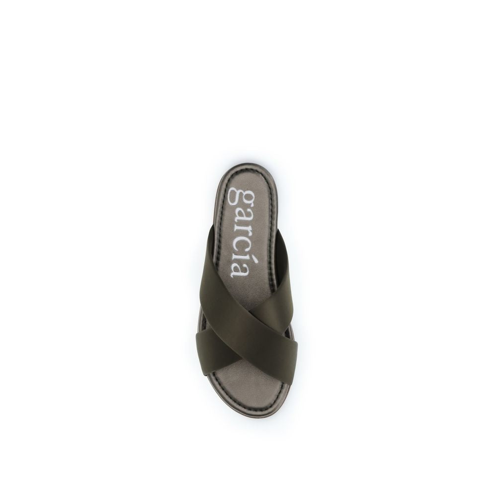 Pedro García Brown Silk Sandals - ClickThatClicks 