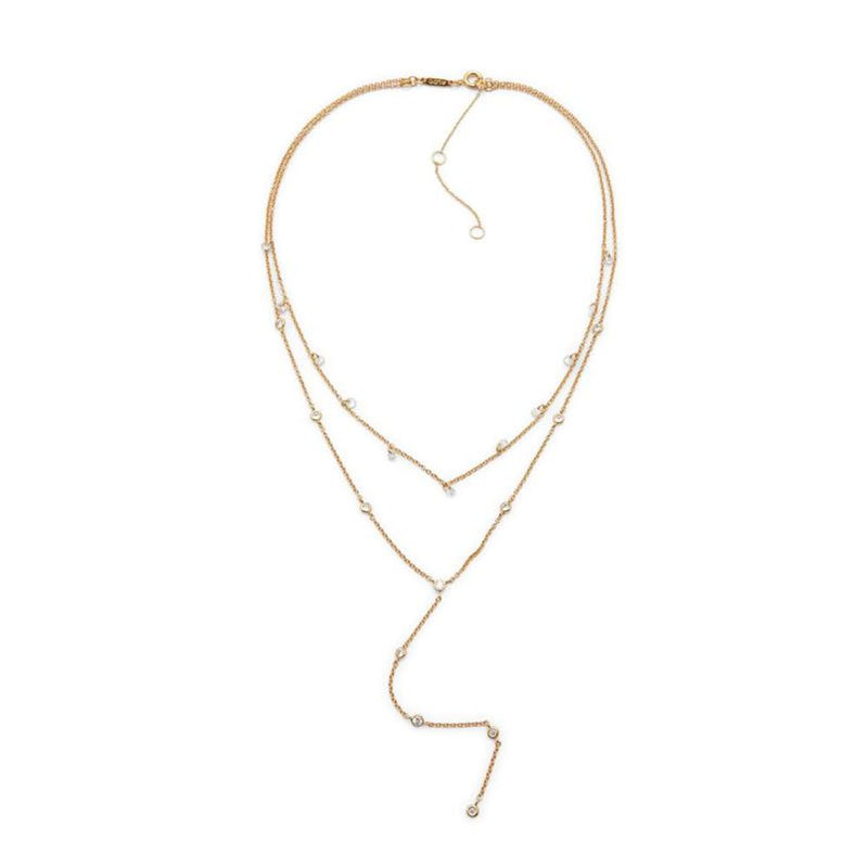 ALDO Gold Elastane Necklace