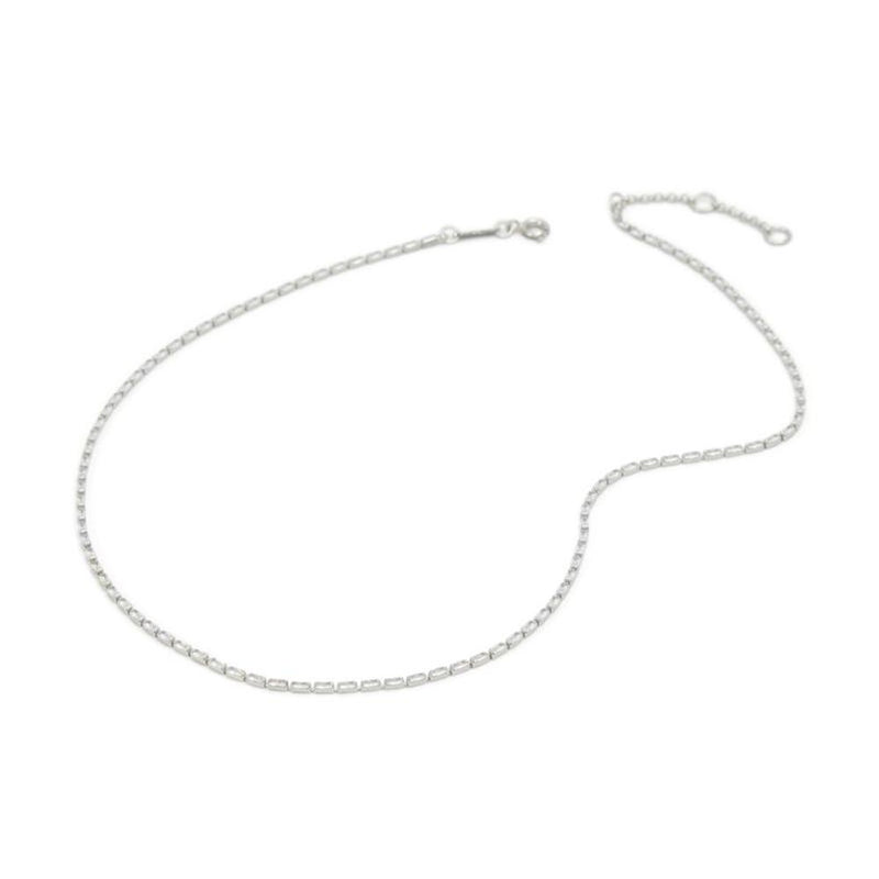 ALDO Silver Elastane Necklace
