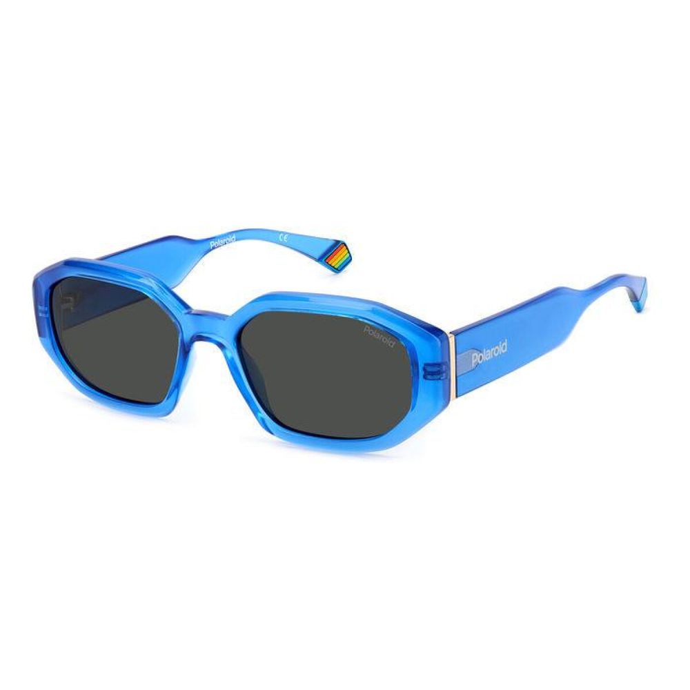 Polaroid Blue Plastic Sunglasses - ClickThatClicks 