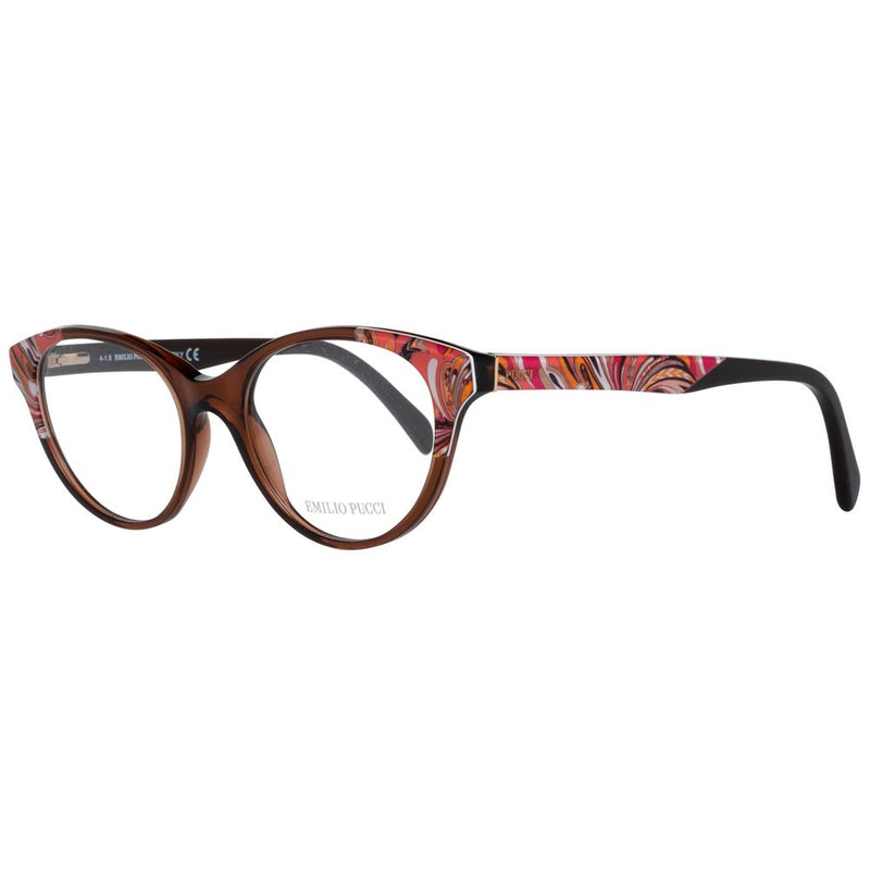 Emilio Pucci Brown Plastic Glasses (Frames)