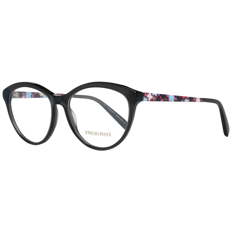 Emilio Pucci Black Metal Glasses (Frames)