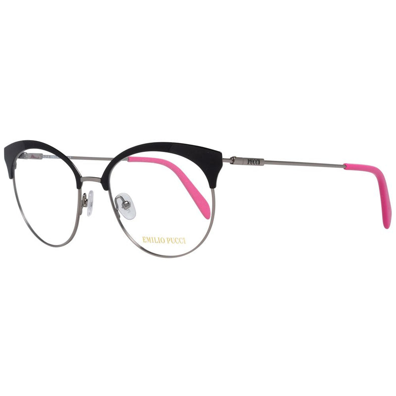 Emilio Pucci Black Metal Glasses (Frames)