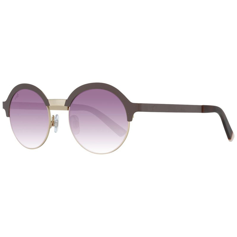 WEB EYEWEAR Gold Metal Sunglasses