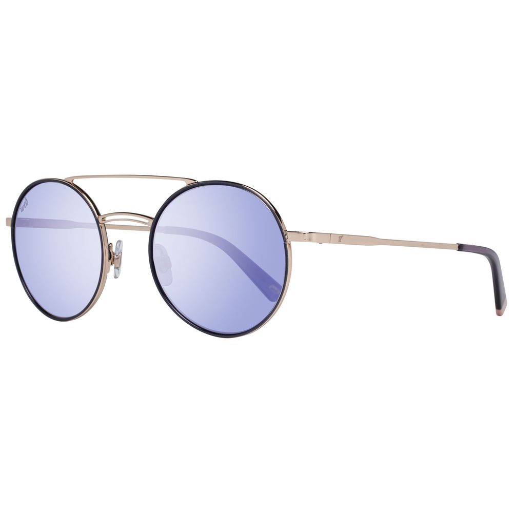 WEB EYEWEAR Gold Metal Sunglasses