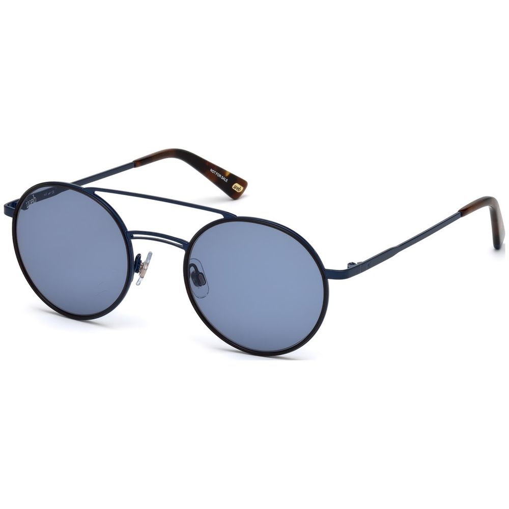 WEB EYEWEAR Blue Metal Sunglasses