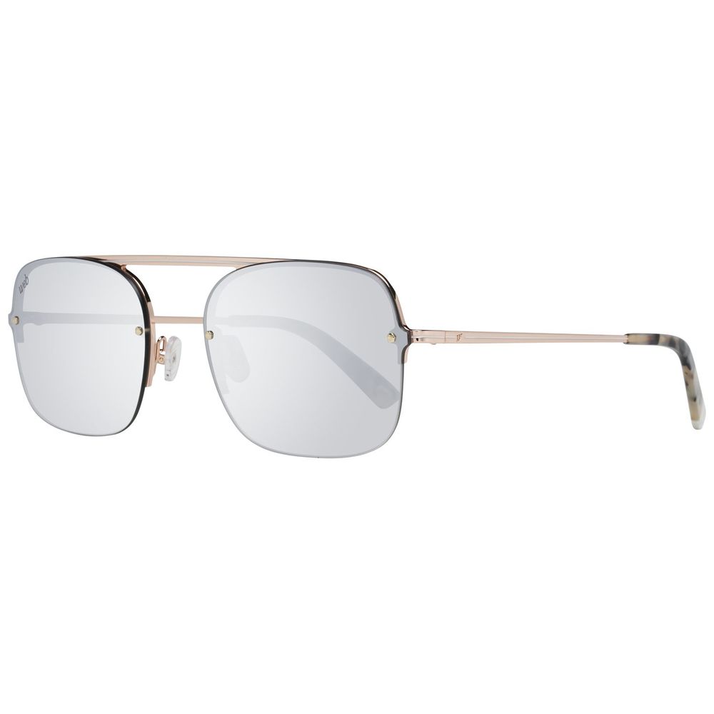 WEB EYEWEAR Copper Metal Sunglasses