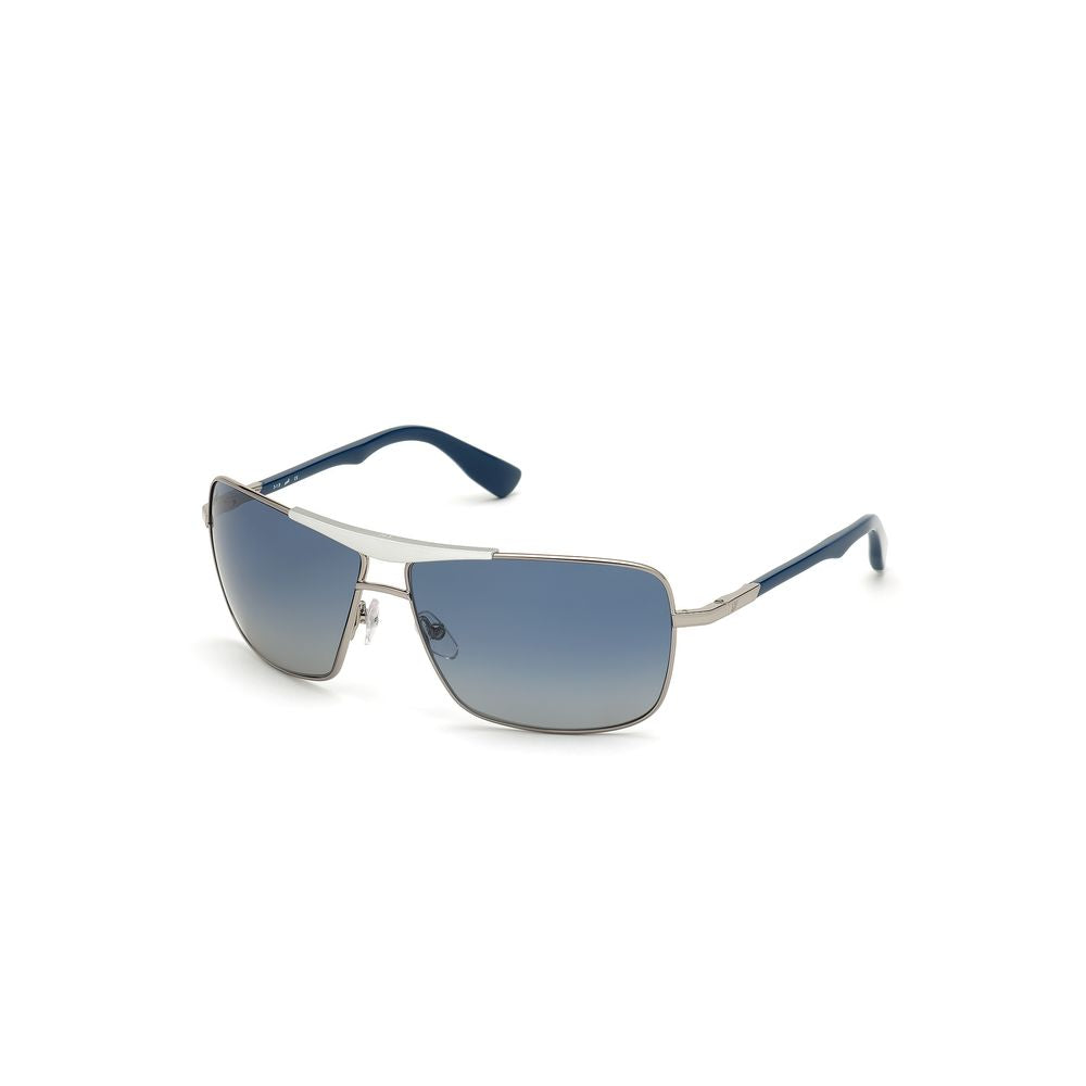 WEB EYEWEAR Gray Metal Sunglasses