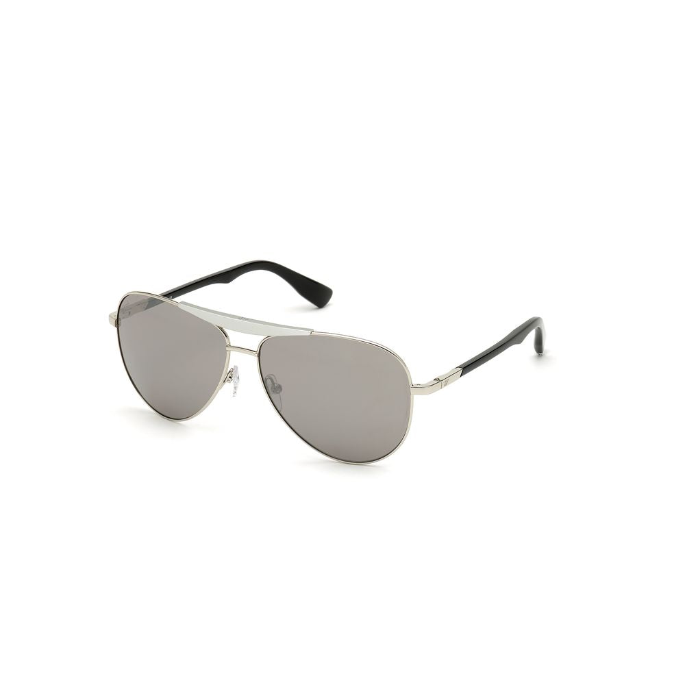 WEB EYEWEAR Gray Metal Sunglasses