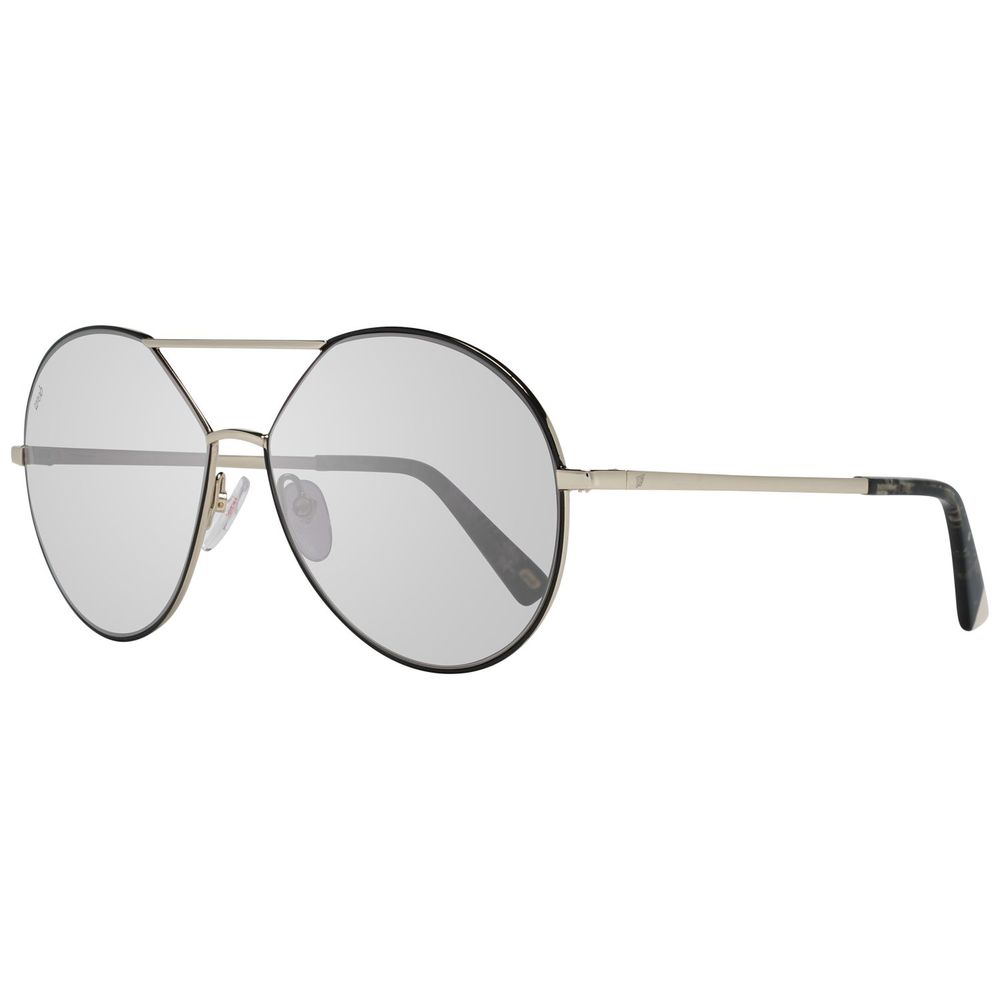 WEB EYEWEAR Gold Metal Sunglasses