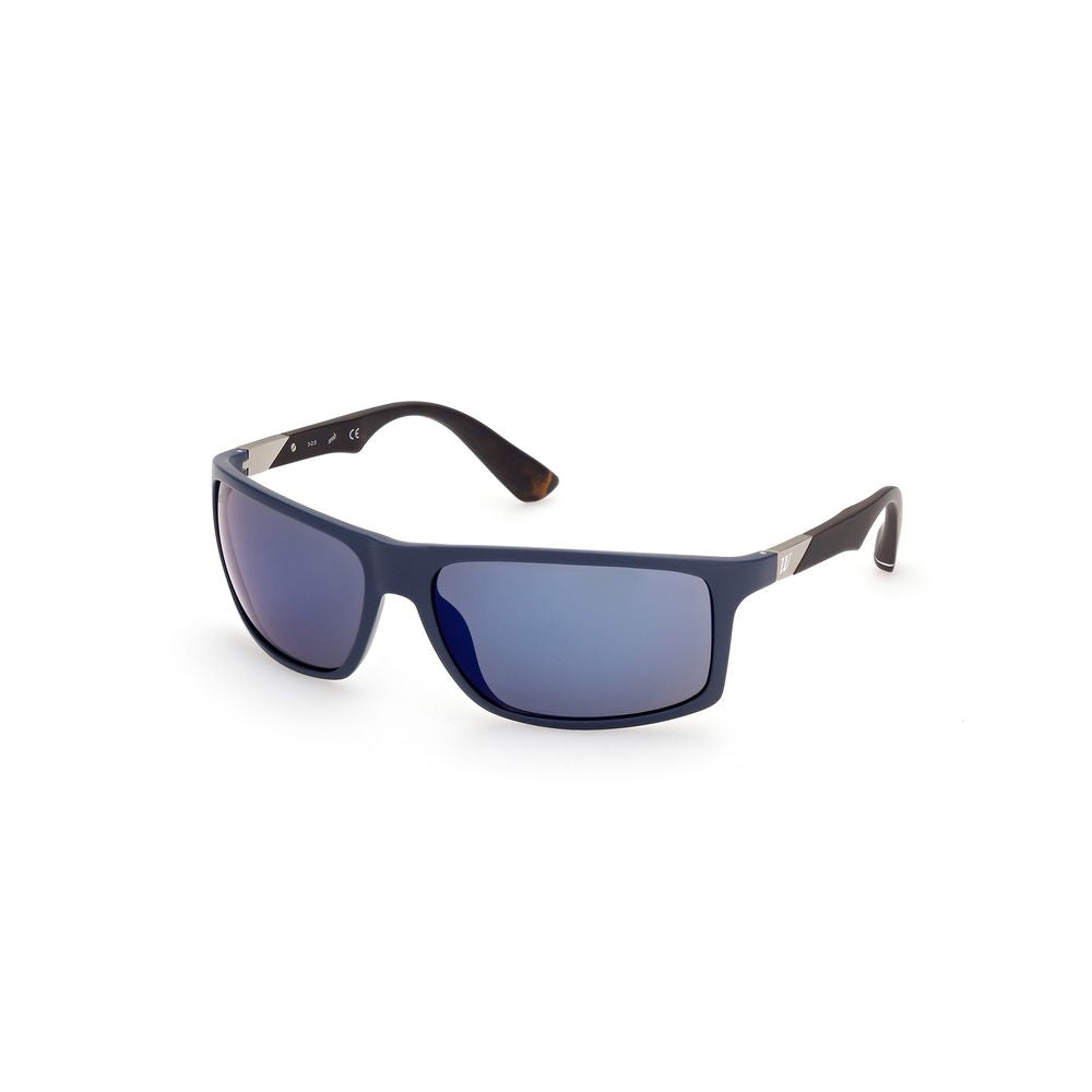WEB EYEWEAR Blue Acetate Sunglasses