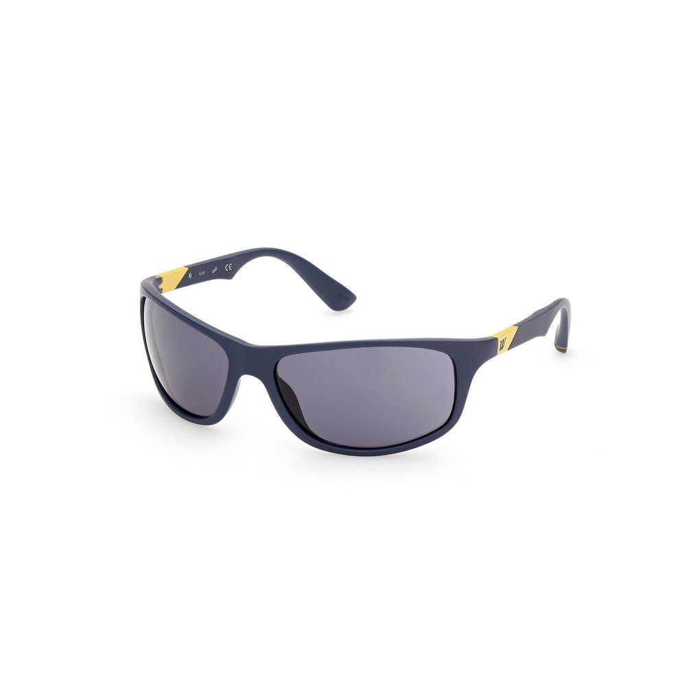 WEB EYEWEAR Blue Acetate Sunglasses