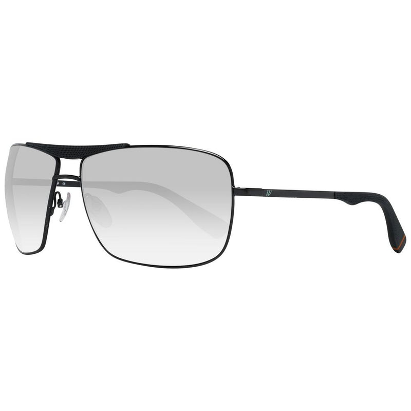 WEB EYEWEAR Black Metal Sunglasses
