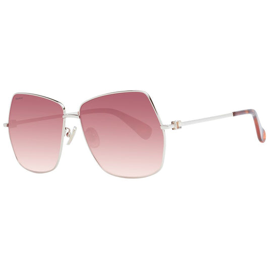 Max Mara Silver Metal Sunglasses - ClickThatClicks 