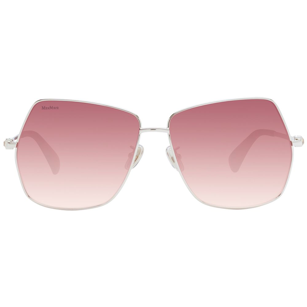 Max Mara Silver Metal Sunglasses - ClickThatClicks 
