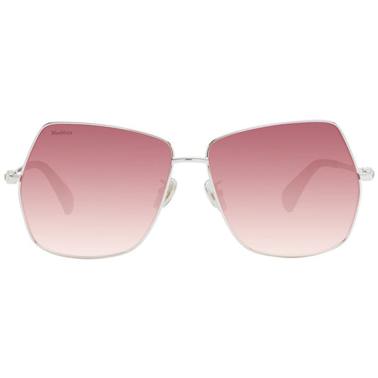 Max Mara Silver Metal Sunglasses - ClickThatClicks 