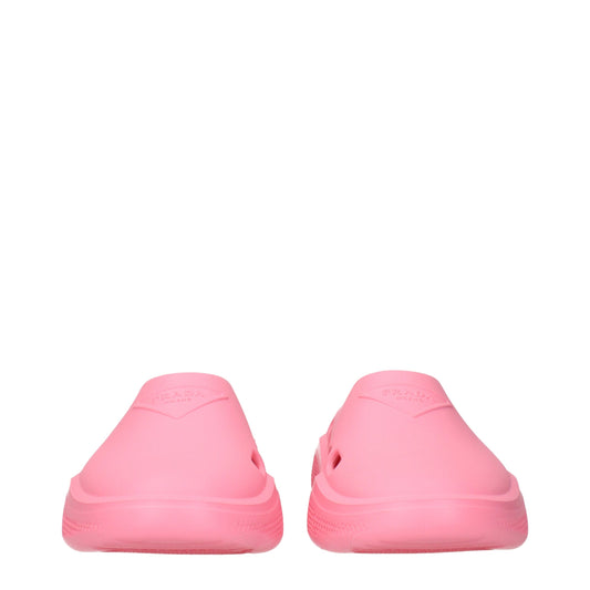 Prada Pink Cotton Slippers - ClickThatClicks 