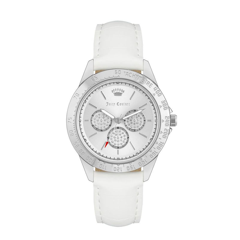 Juicy Couture White Plastic Dress Watch