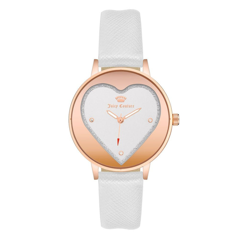 Juicy Couture White Plastic Dress Watch