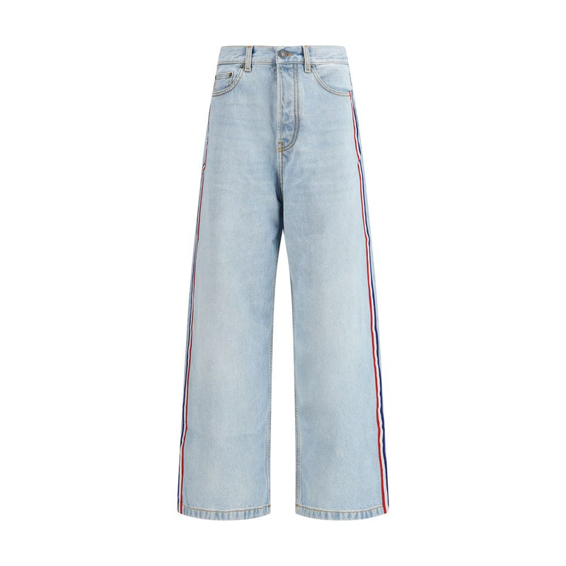 Fiorucci Light Blue Cotton Jeans Denim